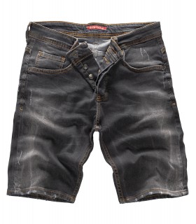 Rock Creek Herren Jeans Shorts Dunkelgrau RC-2124