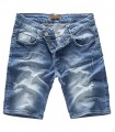 Herren Jeans Shorts Bermuda Hose Denim Sommer Short Blau 