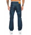 Designer Herren Jeans Used-Look Jeans Denim Blau