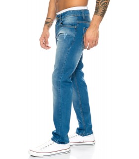 Jeans Hose Herren Jeans Blau Use