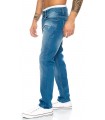 Lorenzo Loren Herren Jeans Comfort Fit Blau LL-394