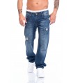 Lorenzo Loren Herren Jeans Comfort Fit Blau LL-2518 