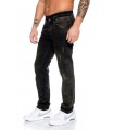 Rock Creek Herren Jeans Regular Fit Schwarz RC-2096