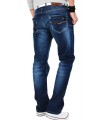 Rock Creek Herren Jeans Comfort Fit Blau RC-2029