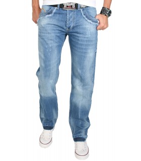 Rock Creek Herren Jeans Comfort Fit Hellblau RC-2014