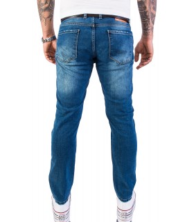 Rock Creek Herren Jeans Slim Fit Hellblau RC-2147