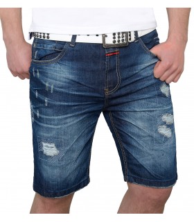 Herren Shorts kurze Hose Herrenshorts Jeans Short Blau Denim Use