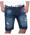 Herren Shorts kurze Hose Herrenshorts Jeans Short Blau Denim Use