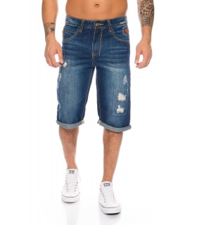 Herren Jeans Shorts kurze Hose Herren Bermuda Jeans Shorts A363 
