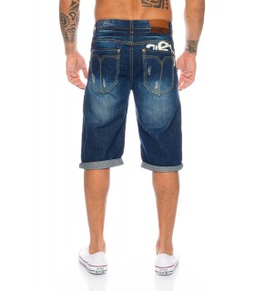 MZGZ Herren Jeans Denim Shorts kurze Hose Bermuda 0026-60
