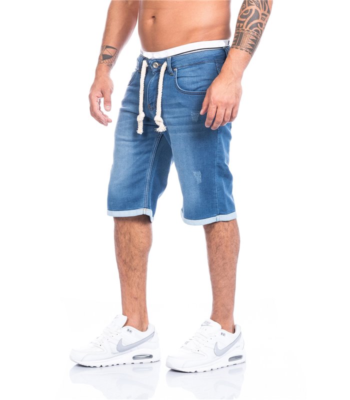 Herren Bekleidung Kurze Hosen Freizeitshorts Brooksfield Baumwolle Baumwolle shorts in Blau für Herren 