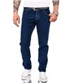 Rock Creek Herren Jeans Comfort Fit Dunkelblau RC-3100
