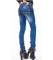 Rock Creek Damen Jeans Regular Fit Blau RC-2072