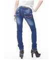 Rock Creek Damen Jeans Regular Fit Blau RC-2073