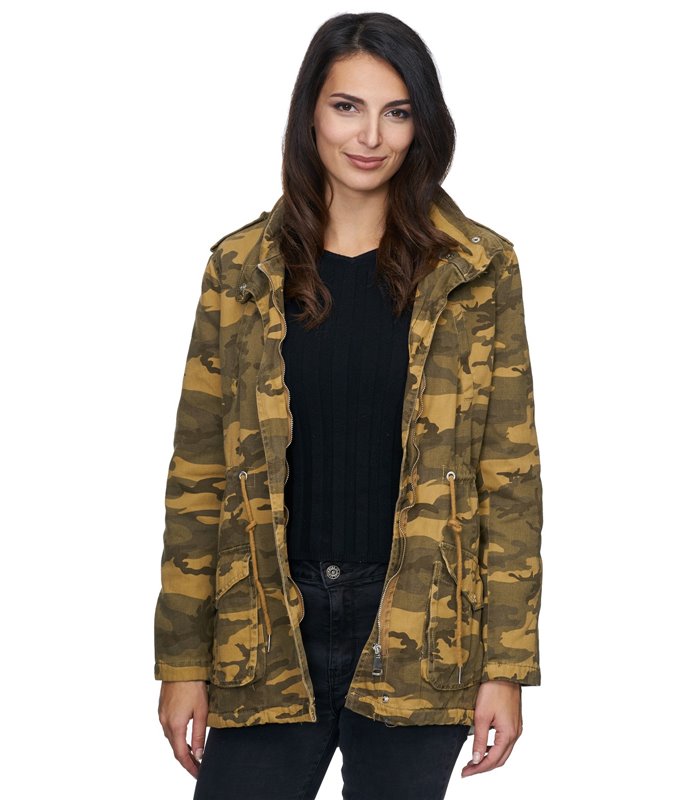 Damen Winter Jacke Camouflage Mantel Warm Winterjacke Army Kaufen