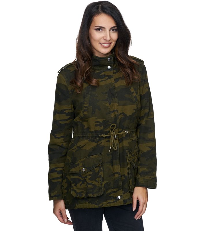 Damen Winter Jacke Camouflage Mantel Warm Winterjacke Army Kaufen