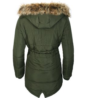Damenjacke Winterjacke Jacket Warme Steppjacke Kapuze Hoodie  