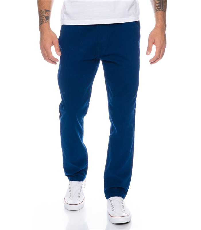 Herren Stallion Chino Hose Slim Fit Stretch Jeans Freizeit Baumwolle Designer