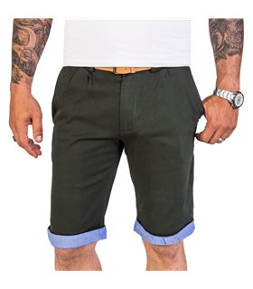 Rock Creek Herren Chino Shorts mit Gürtel H-187