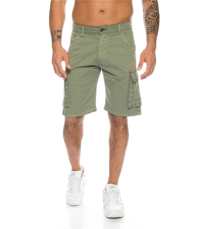 cargo-shorts in Weiß für Herren Herren Bekleidung Kurze Hosen Cargo Shorts Only & Sons Baumwolle 