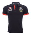 Herren Royal Polo Shirt Kurzarm T-Shirt Sommer Hemd England Herrenhemd 