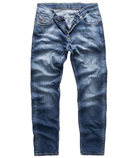 Indumentum Herren Jeans Slim Fit Blau IS-300