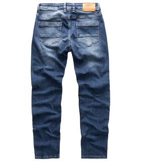 Indumentum Herren Jeans Slim Fit Blau IS-300