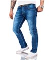 Rock Creek Herren Jeans Comfort Fit Hellblau RC-3120A