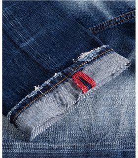 Indumentum Herren Jeans Regular Fit Blau IR-503