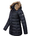 Geographical Norway Damen Winter Jacke mit Kunstfellkragen D-458 