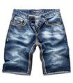 Rock Creek Herren Jeans Shorts Dunkelblau RC-2077
