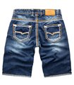 Rock Creek Herren Jeans Shorts Dunkelblau RC-2077