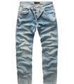 Rock Creek Herren Jeans Regular Fit Hellblau RC-2109