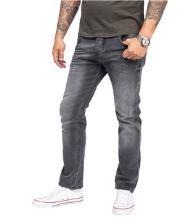 Rock Creek Herren Jeans Regular Fit Grau RC-2108