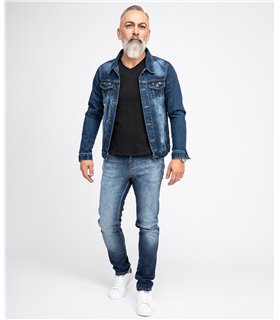 Rock Creek Herren Jeans Slim Fit Blau RC-2151