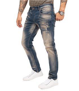 Rock Creek Herren Jeans Regular Fit Blau RC-3102