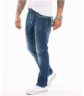 Rock Creek Herren Jeans Comfort Fit Blau RC-2271