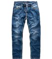 Rock Creek Herren Jeans Comfort Fit Dunkelblau RC-2270