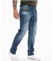 Rock Creek Herren Jeans Comfort Fit Dunkelblau RC-2369