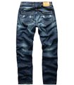 Rock Creek Herren Jeans Regular Fit Dunkelblau RC-2299