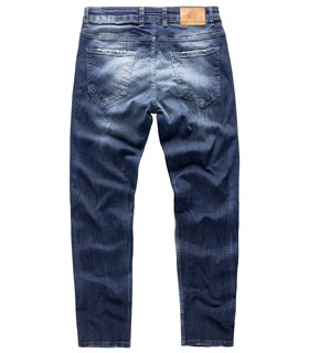 Rock Creek Herren Jeans Slim Fit Dunkelblau RC-3113