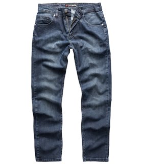 Indumentum Herren Jeans Regular Fit Blau IR-505