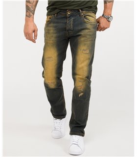 Rock Creek Herren Jeans Regular Fit Dirty Wash RC-329