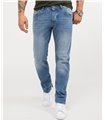 Rock Creek Herren Jeans Comfort Fit Dunkelblau RC-3101