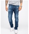 Indumentum Herren Jeans Slim Fit Blau IS-301
