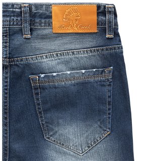 Rock Creek Herren Jeans Comfort Fit Blau RC-2343