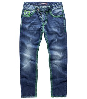 Rock Creek Herren Jeans Comfort Fit Blau RC-2271