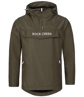 Rock Creek Herren Windbreaker Anorak mit Kapuze H-295 