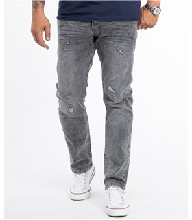 Rock Creek Herren Jeans Regular Fit Dunkelgrau RC-2107