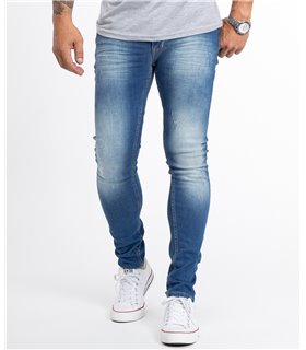 Rock Creek Herren Jeans Slim Fit Blau RC-2132